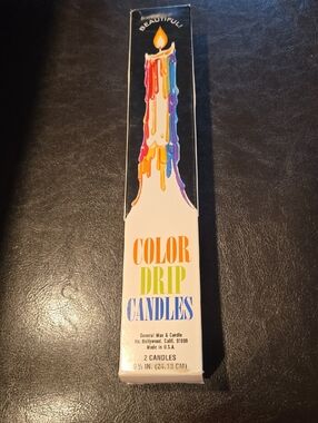 Color Drip Candles - Multicolor